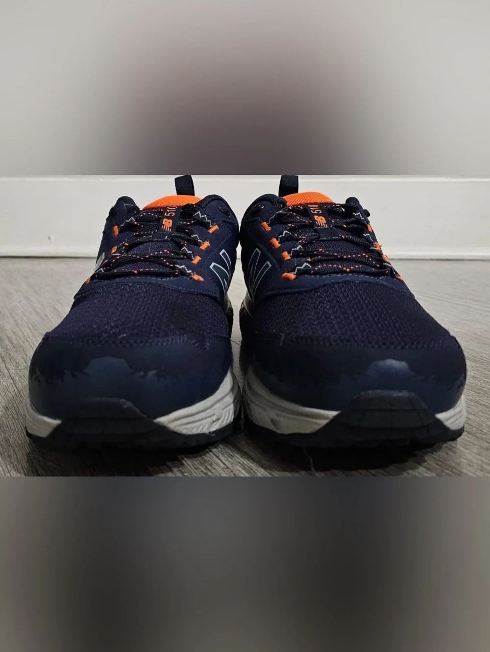 NEW IN THE BOX Men’s New Balance 510 Navy Blue Trail Running Athletic Shoes